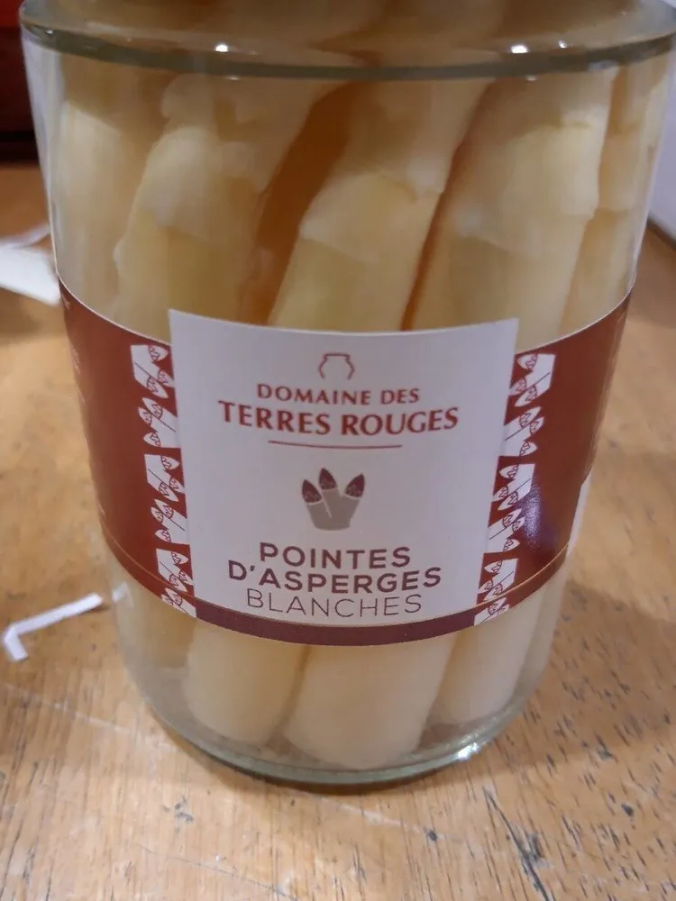 Pointes aspergés blanches
