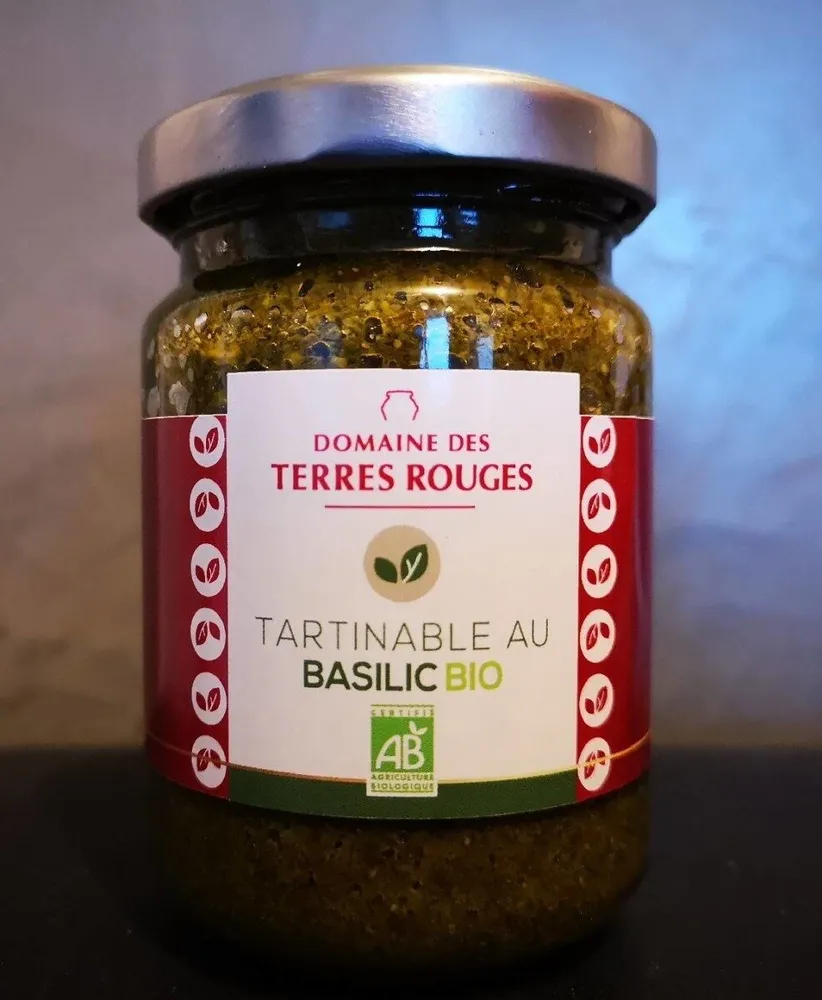 Tartinable au basilic BIO