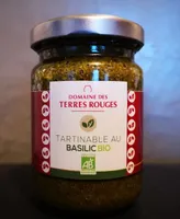 Tartinable au basilic BIO