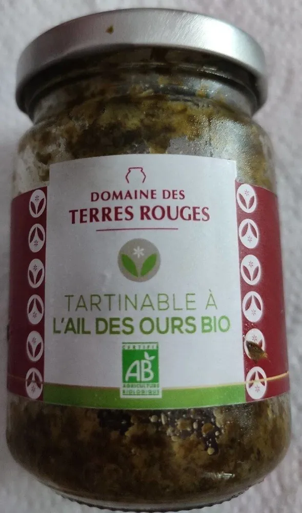 Tartinables à l'ail des ours bio