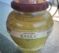 Moutarde au basilic
