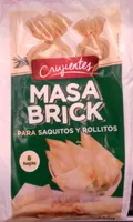 Masa brick para saquitos y rollitos