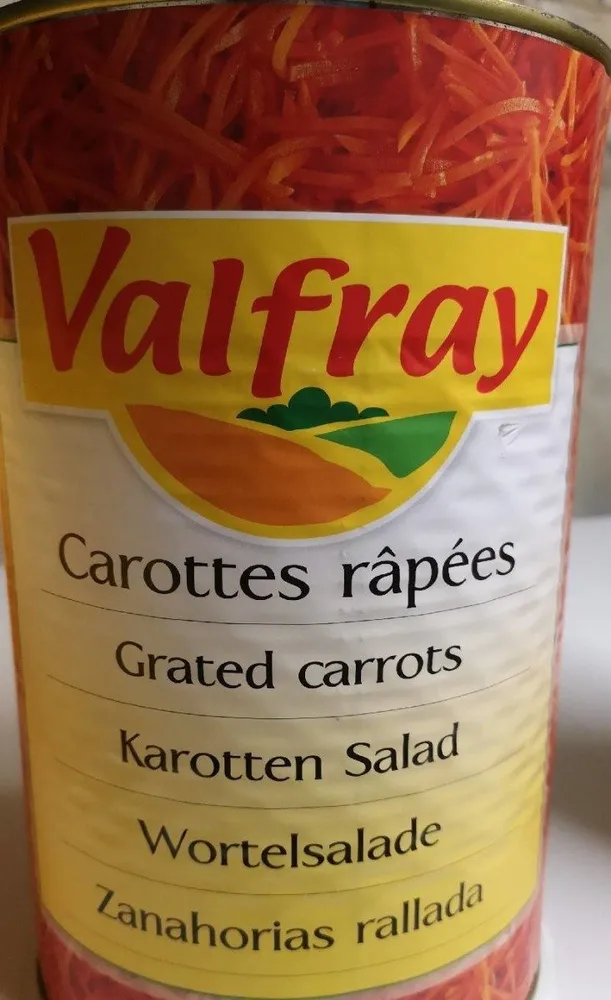 Carottes râpées
