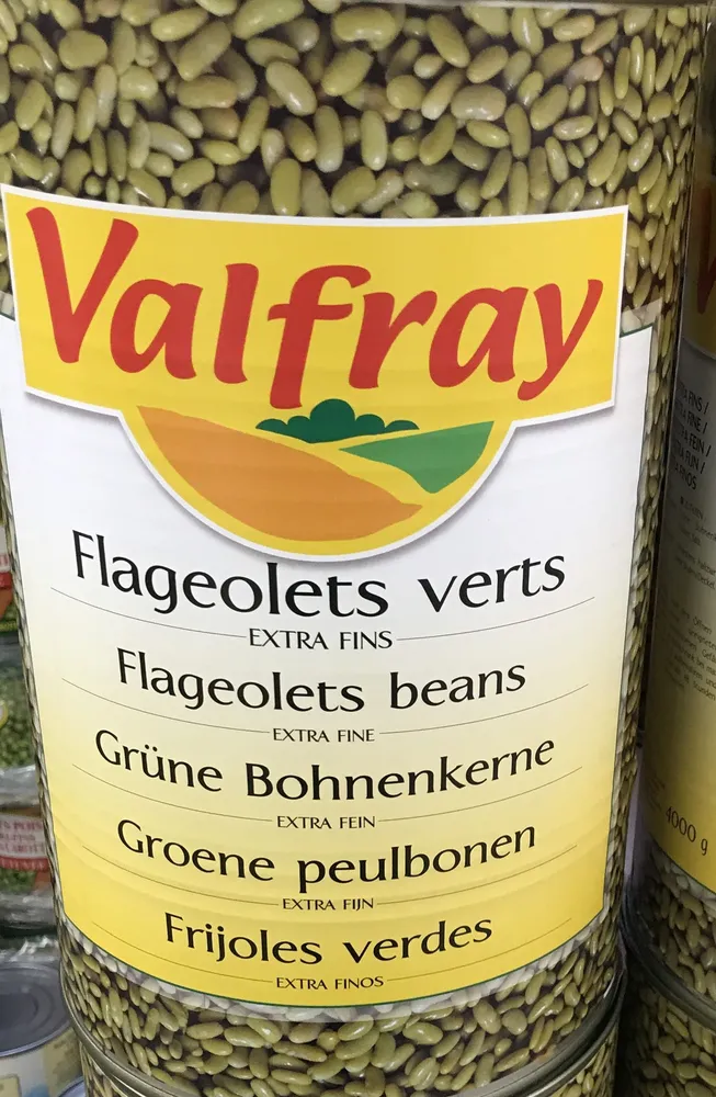Flageolets verts extra fins