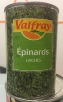 Epinards hachés