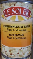 Champignons de Paris pieds et morceaux