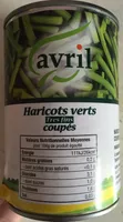Haricots verts très fins coupés