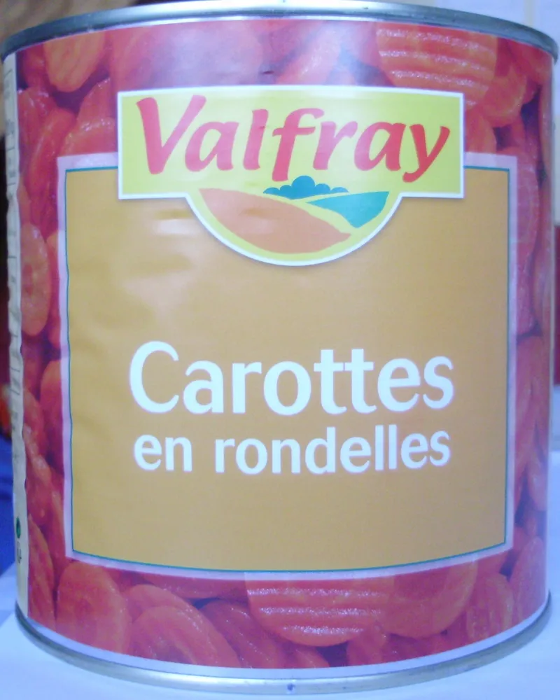Carottes en rondelles