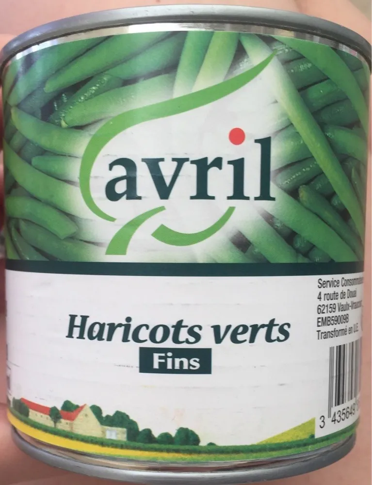 Haricots verts fins