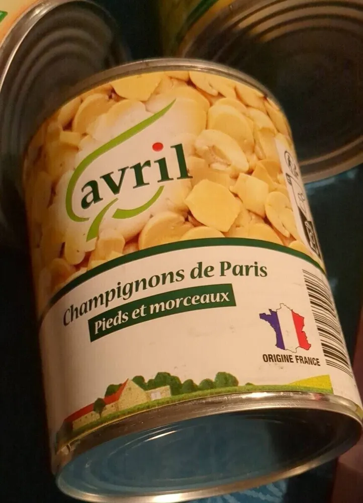 Champignons de Paris Pieds et morceaux
