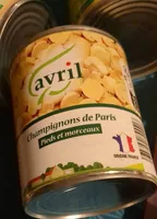 Champignons de Paris Pieds et morceaux