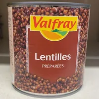 Lentilles préparées