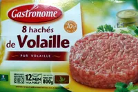 Gastronome hachés de volaille