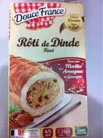 Rôti de dinde farci aux morilles & à l'Armagnac de Gascogne