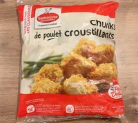 Chunks de poulet croustillants