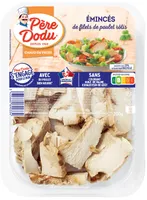 Emincés de filets de poulet rôtis