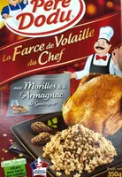 Farce de volaille aux morilles & à l'Armagnac