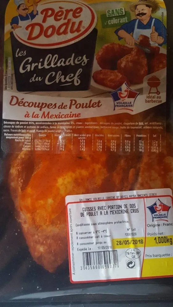 Les grillades du chef