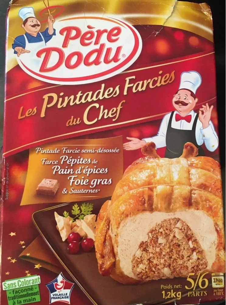 Les pintades farcies du Chef