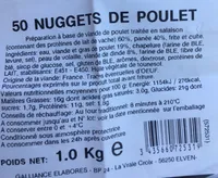50 nuggets de poulet