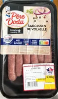Saucisses de volaille