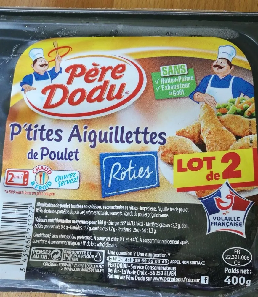 Aiguillettes de Poulet