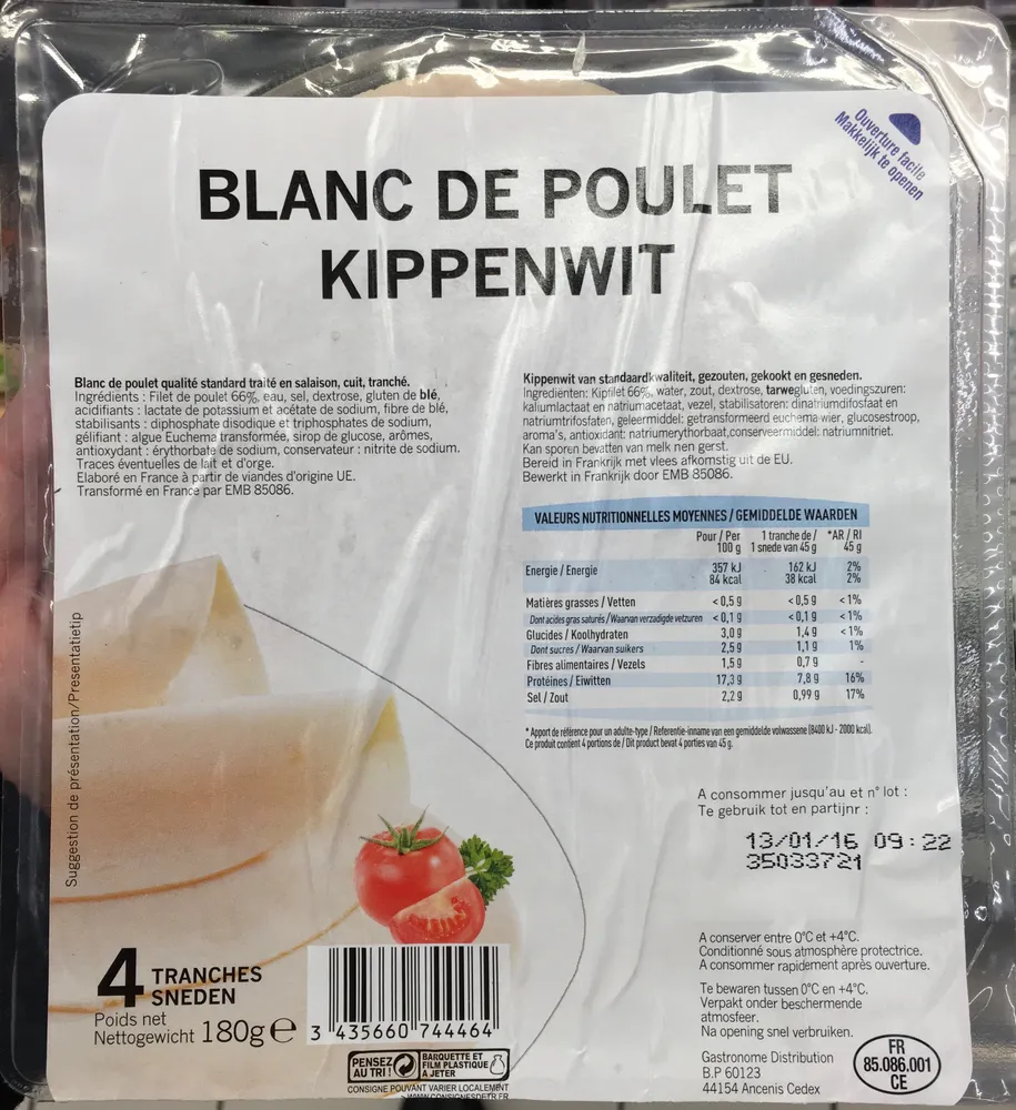 Blanc de poulet