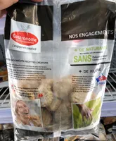 Mini hache de poulet roti facon bouchere