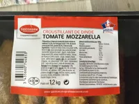 Croustillant de dinde tomate mozzarella