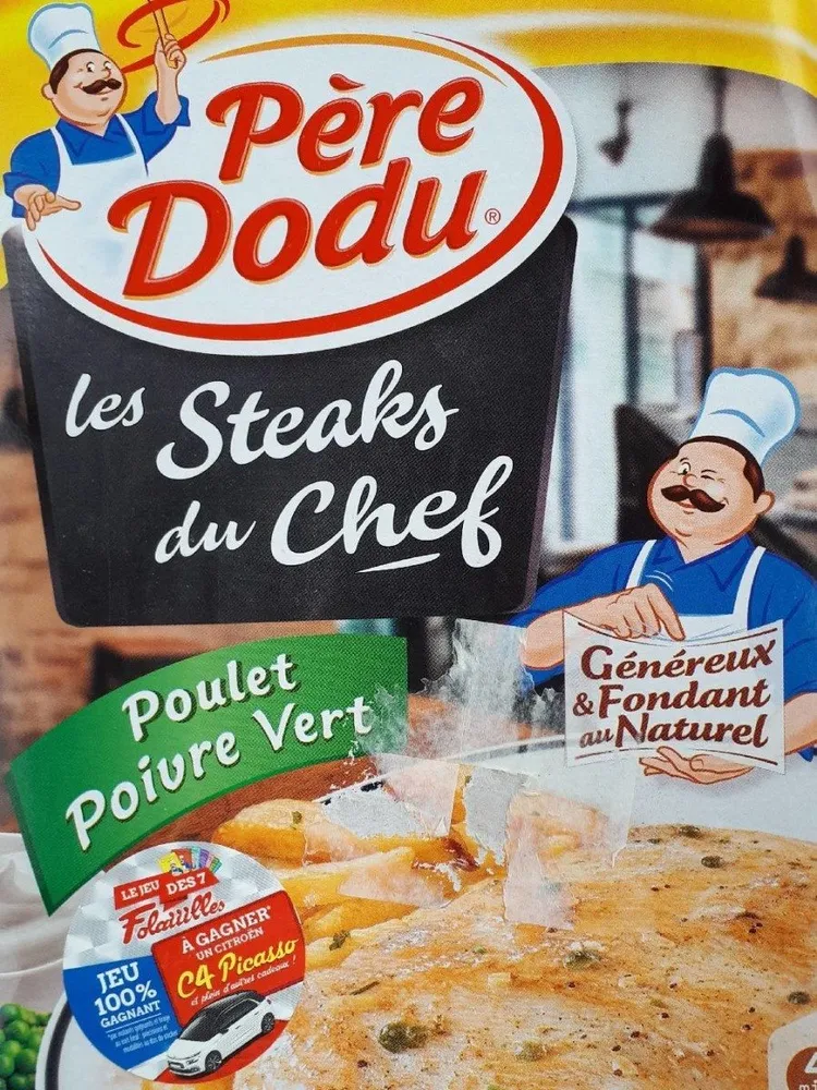 Poulet poivre vert