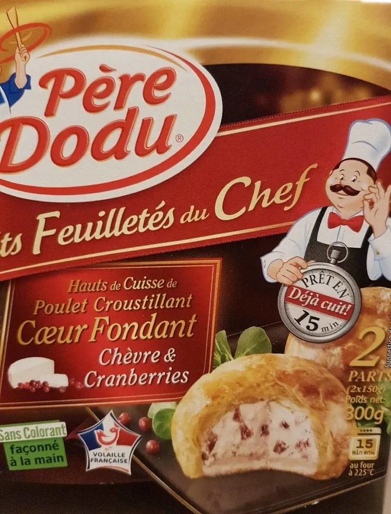 P'tits Feuilletés - Chèvre Cranberries