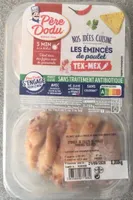 Les émincés de poulet Tex-Mex