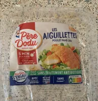 Aiguillettes de poulet pané cru