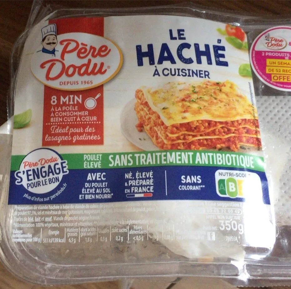 Le hache a cuisiner