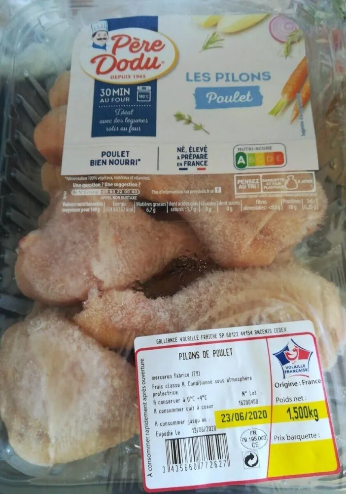 Pilons de poulet