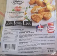 Chunks de poulet