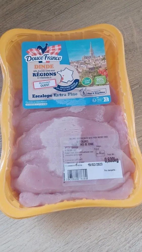 Escalope de dinde