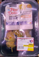 Brochettes de poulet Curry