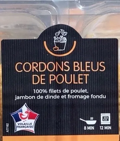 Cordons bleus de poulet