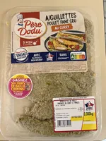 Aiguillettes poulet pané cru au curry