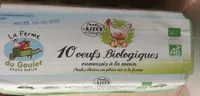 10 Œufs Biologique