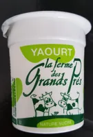 Yaourt fermier nature sucré