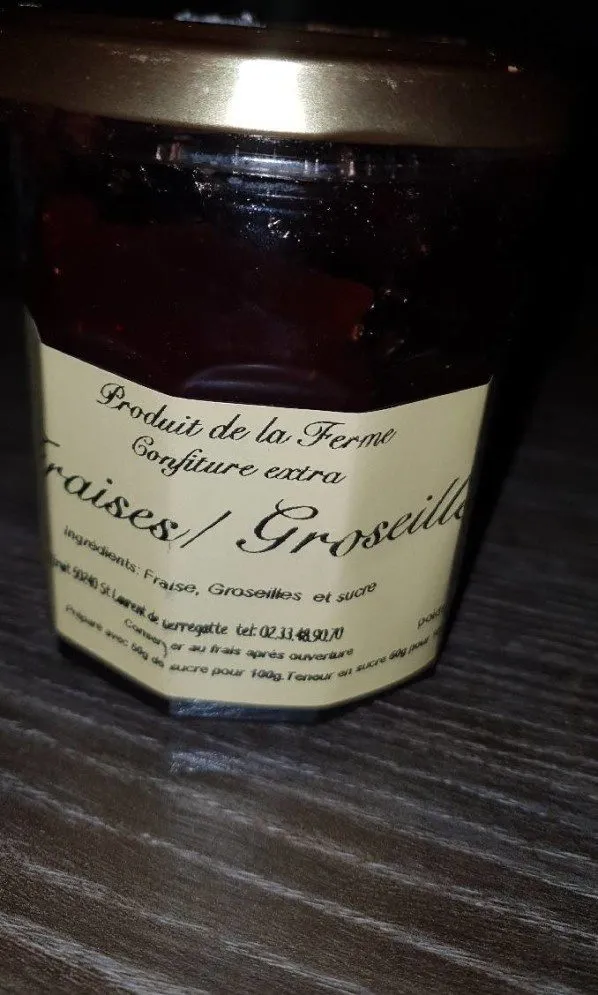 Confiture Fraises/Groseilles
