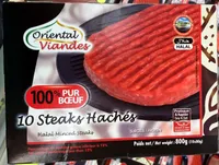 10 steaks hachés