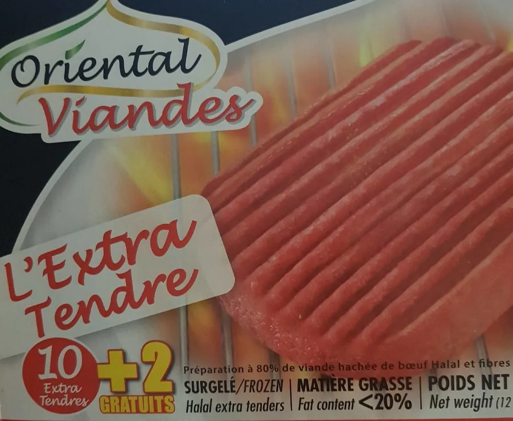 Oriental maxi moelleux x10