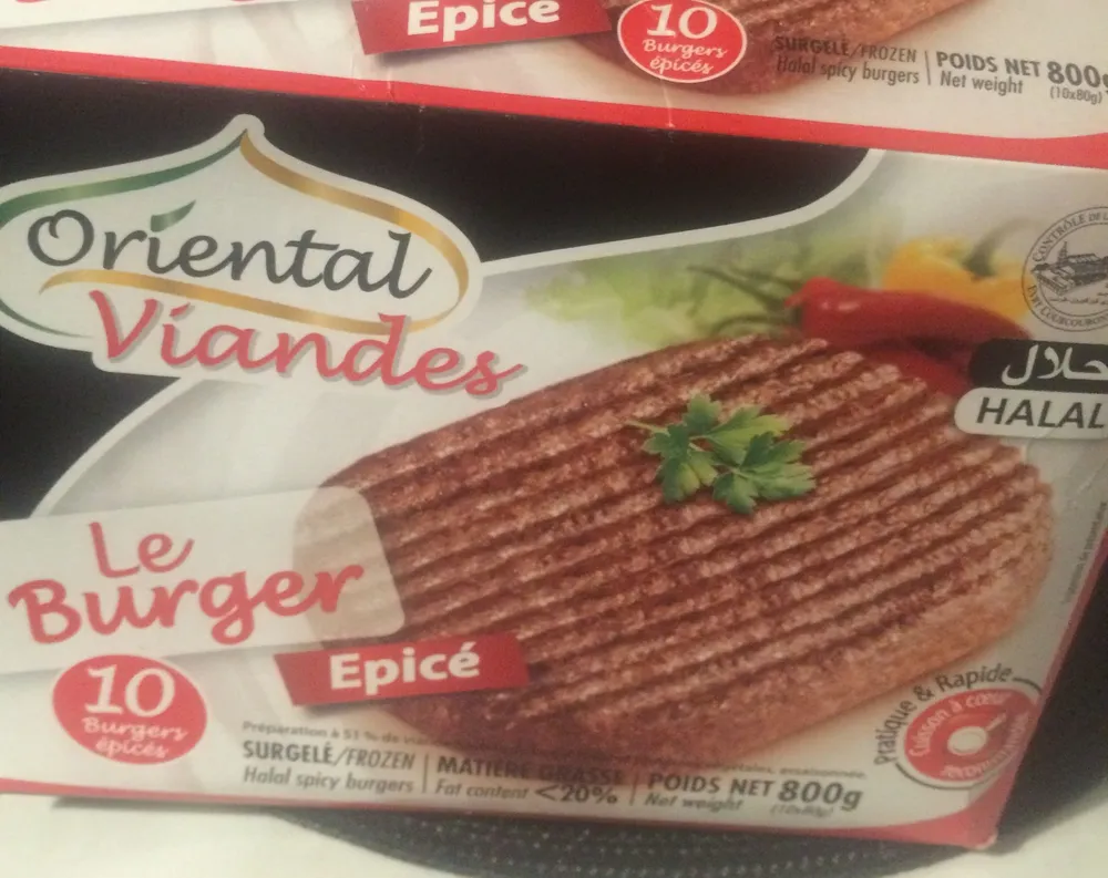 Beefburgers Épicés