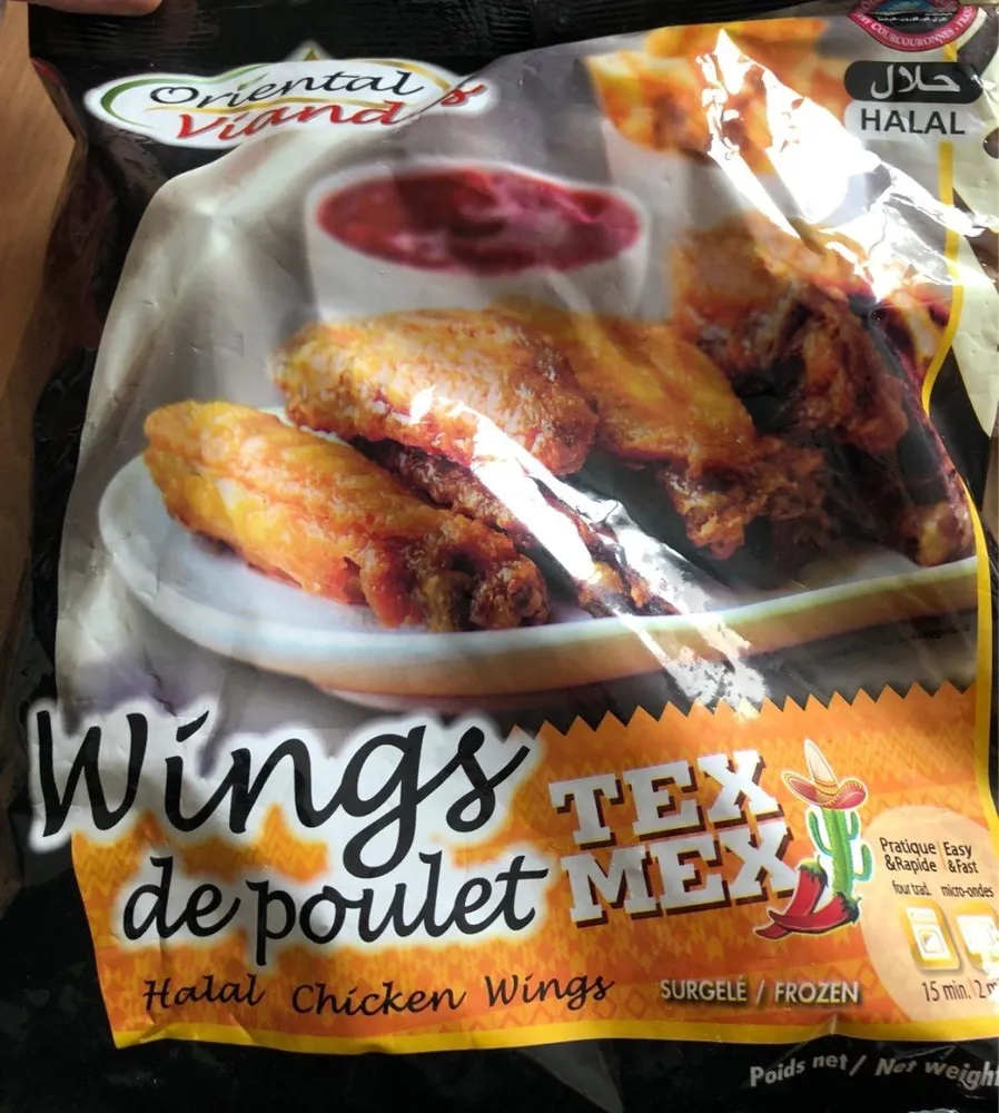 Wings de poulet halal
