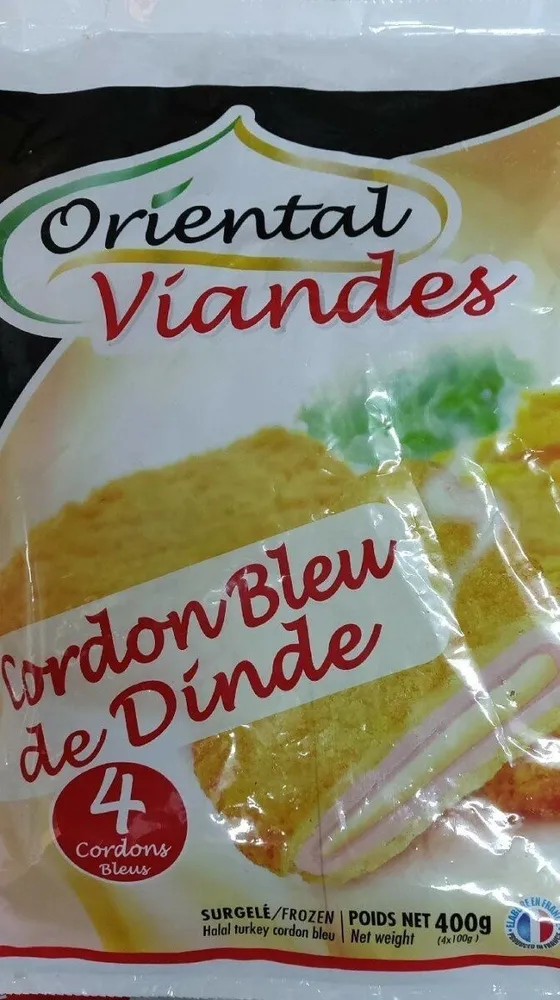Cordon bleu de Dinde x4