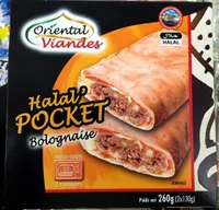 Halal' Pocket Bolognaise surgelé