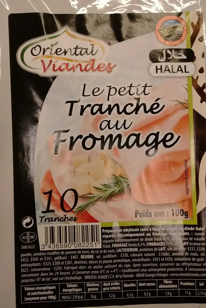 Le petit tranché au fromage